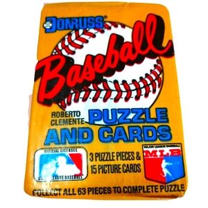 NEW 1987 Donruss Baseball Wax Pack 15 CARDS (Bonds, Maddux, Jacks…